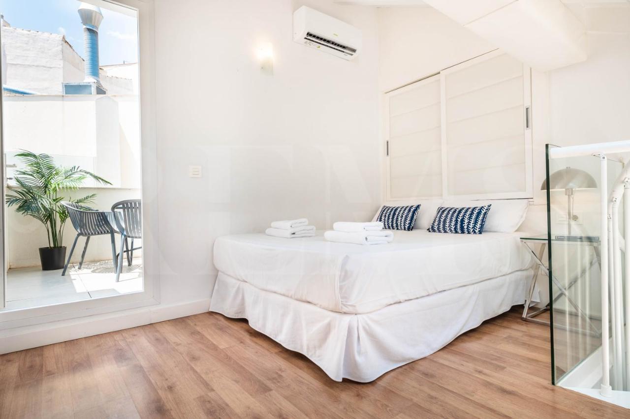 Loft Duplex With Private Terrace - Historic Center By Rems Appartement Málaga Buitenkant foto